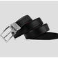 Men's Rotating Pin Buckle Genuine Leather Belt