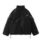 Color Matching Fashion Bread Coat For Men