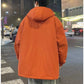 Plus Size Cotton Coat Men's Winter New Hooded Padded Cotton Coat Korean Style