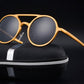 Retro Aluminum Magnesium Sunglasses Polarized Lens Vintage Eyewear Accessories Sun Glasses Driving Men Round Sunglasses