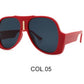 Retro Avant-garde Men And Women Fashion Big Frame Sunglasses