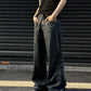 Slightly Flared Jeans Men's Slippers Floor Pants