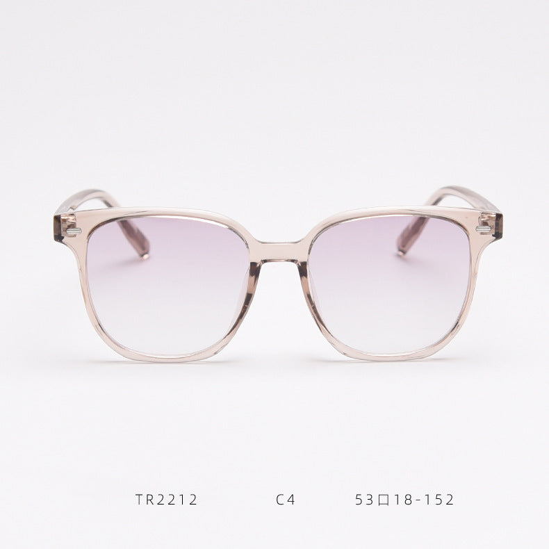STreet Shot Men And Women Without Makeup Large Frame Sunglasses