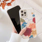 Retro Oil Painting Flower Phone Soft Case