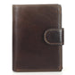 Men's Short Leather Wallet Vintage