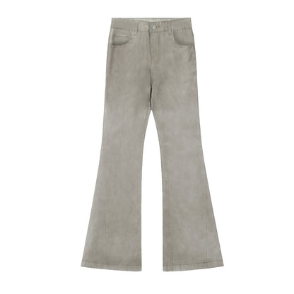 Men's And Women's American Retro Flared Jeans