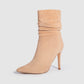 Women's Fashion Suede Pointed High Heels Boots Shoes