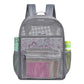 High Load-bearing Mesh Backpack Transparent And Simple