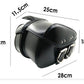 Black PU Leather Luggage Bags Motorcycle Saddlebags Saddle Bags Pouch For
