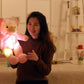 Creative Light Up LED Teddy Bear Stuffed Animals Plush Toy Colorful Glowing Christmas Gift For Kids Pillow