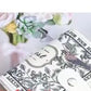 Flower Anime  Anti-degaussing Multiple Card Slots Bank  Document Package Large Capacity Card Holder