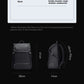 Men's Business Travel Computer Backpack Detachable Letter Backpack Large Capacity