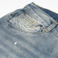 Punk Street Fashion Paint Splash Loose Distressed Beggar Straight-leg Trousers Men And Women