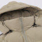Long Below The Knee Hooded Cotton Jacket Male