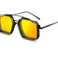 Vintage Steampunk Sunglasses Metal Hollow-out For Men