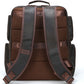 Vintage Travel Genuine Leather 17-inch Outdoor Large Capacity Crazy Horse Computer Backpack