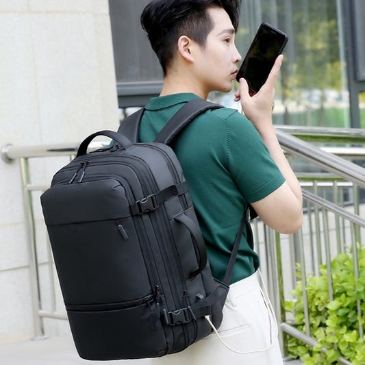 Waterproof Derm Capacity Scalable Travel Bag Multi-functional Computer Backpack