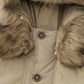 Fur Collar Hood Cotton Clothes Male