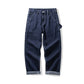 Men's Multi-pocket Striped Outdoor Primary Color Jeans