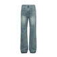 Street Fashion Jeans Men's Washed Loose