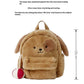 Cartoon Plush Puppy Backpack
