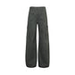 Punk Distressed Washed Denim Overalls Men's Retro
