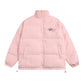 Men's High Street Simple Embroidery Letter Coat