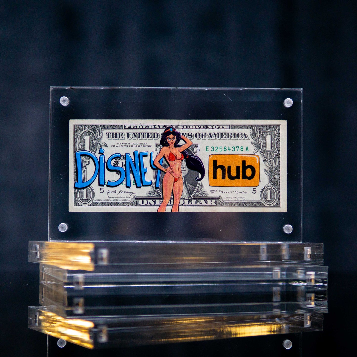 Disney Hub Dollar Art