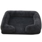 Plush Round Pet Bed Dog Bed Winter