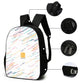 Cartoon Backpack Large Capacity For Primary And Secondary School Students