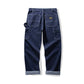 Men's Multi-pocket Striped Outdoor Primary Color Jeans