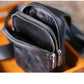 Men's Messenger Bag Genuine Leather Cowhide Pouch