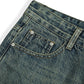 Fashion Brand Hippie Bootcut Trousers Men's Vintage Wash