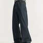 Summer Primary Color Loose Street Wide Leg Jeans