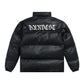 Men's Letter Embroidered Crocodile Bread Cotton Jacket