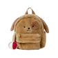 Cartoon Plush Puppy Backpack