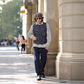 Men's Multi-pocket Striped Outdoor Primary Color Jeans
