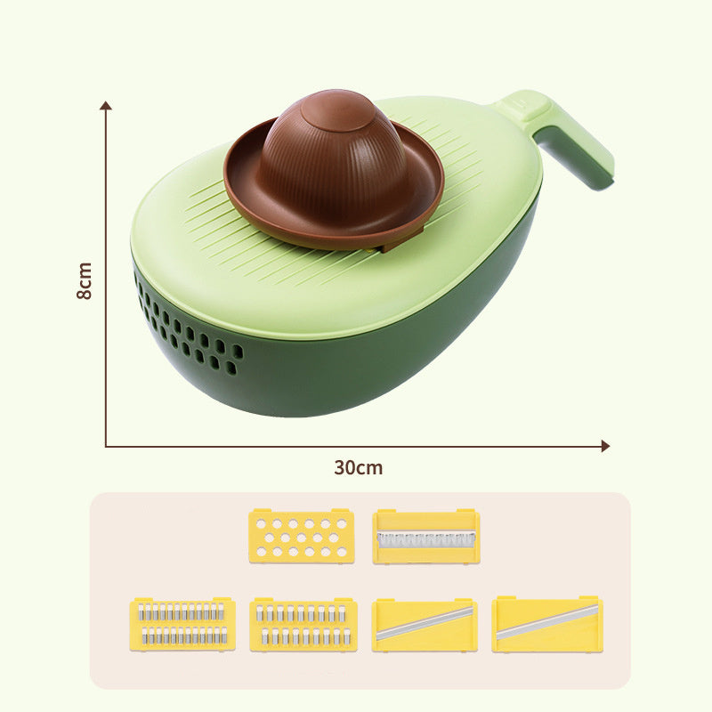 Vegetable Cutting Artifact Potato Shredded Grater Slicer Home Kitchen Multi-functional Thick Shredded Radish Cucumber