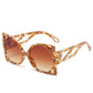 Big Square Rim Sunglasses Fashion Men And Women