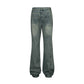Fashion Brand Hippie Bootcut Trousers Men's Vintage Wash