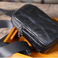 Men's Messenger Bag Genuine Leather Cowhide Pouch