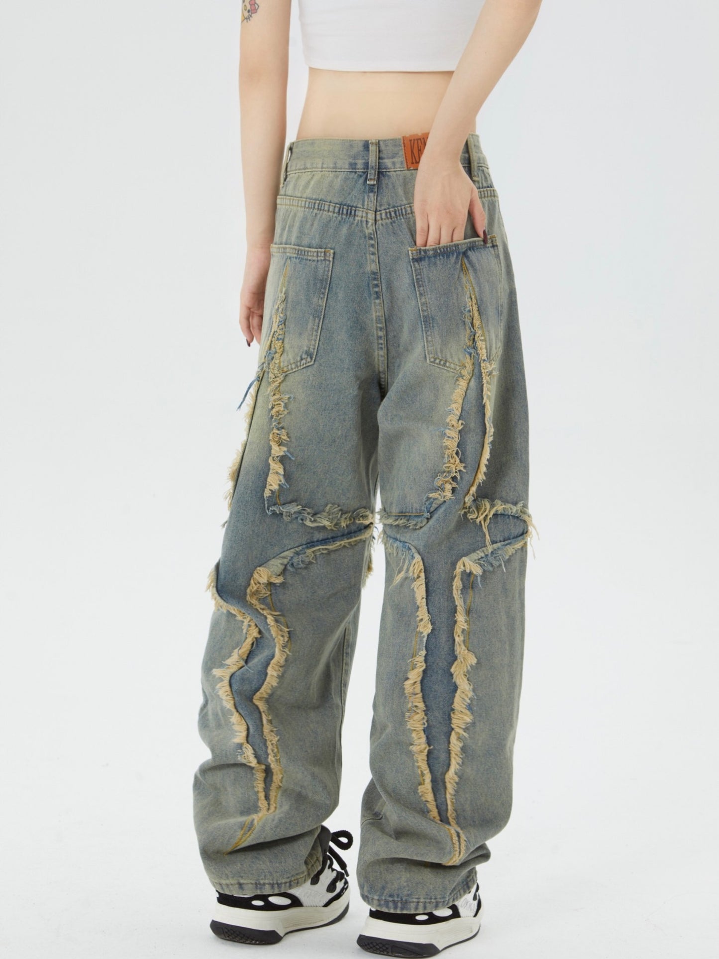 American Retro Original Niche Loose Jeans