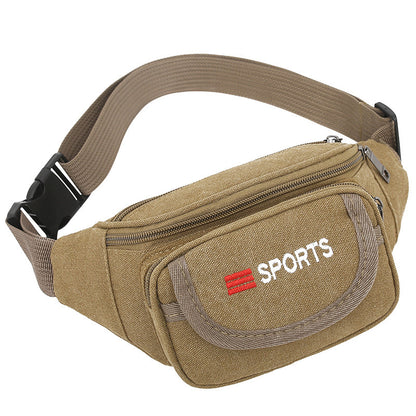 Waist Bag Men's Multifunctional Outdoor Sports Hard-wearing