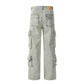 Washed Do The Old Cowboy Overalls Trendy Brand Men