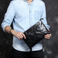 Simple Retro First Layer Cowhide Large Capacity Hand-held Original Leather Casual Envelope Men's Bag