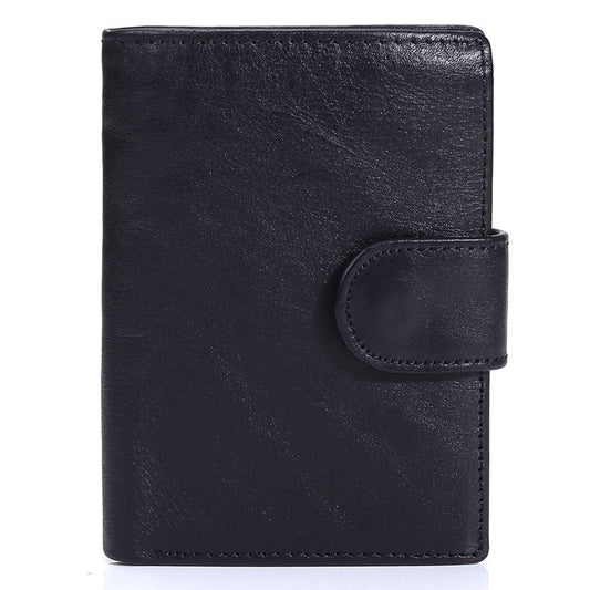 Men's Short Leather Wallet Vintage