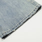 Wash Water Denim Wide-leg Straight Trousers Vintage Worn
