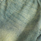 Personalized Minority Letter Retro Washed Straight Jeans