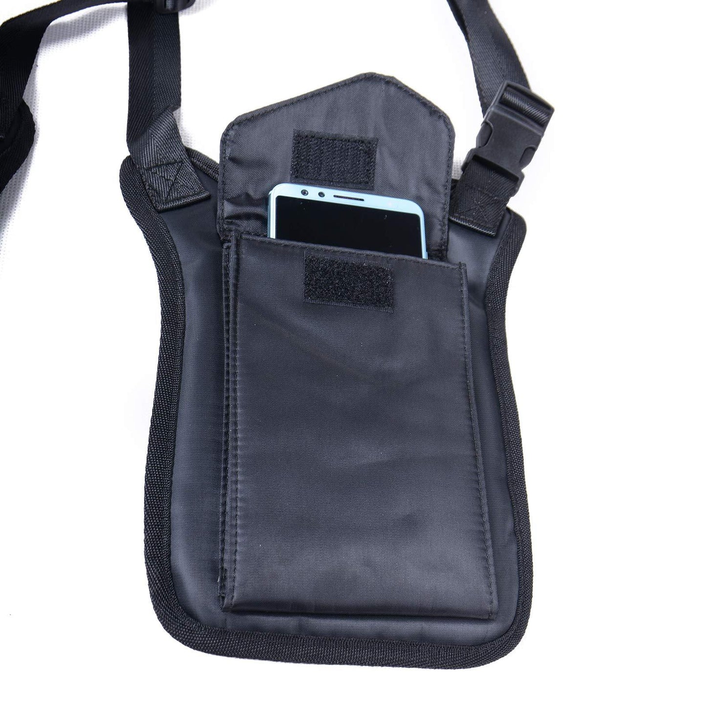 Anti-Theft Hidden Underarm Strap Wallet Holster Bag Leisure Nylon Double Shoulder Pocket Sport Vest Outdoors