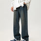 Washed Jeans Men's Spring American Wide Leg Leisure